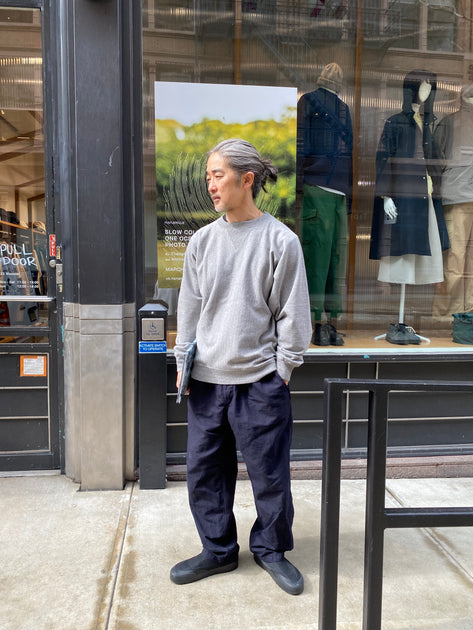 nanamica SS24 -Kodenshi Sweat Shirt – nanamica NEW YORK