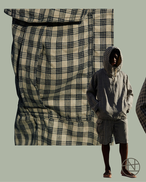 nanamica boy in Daikanyama Vol. 37 “Relaxing palaka check