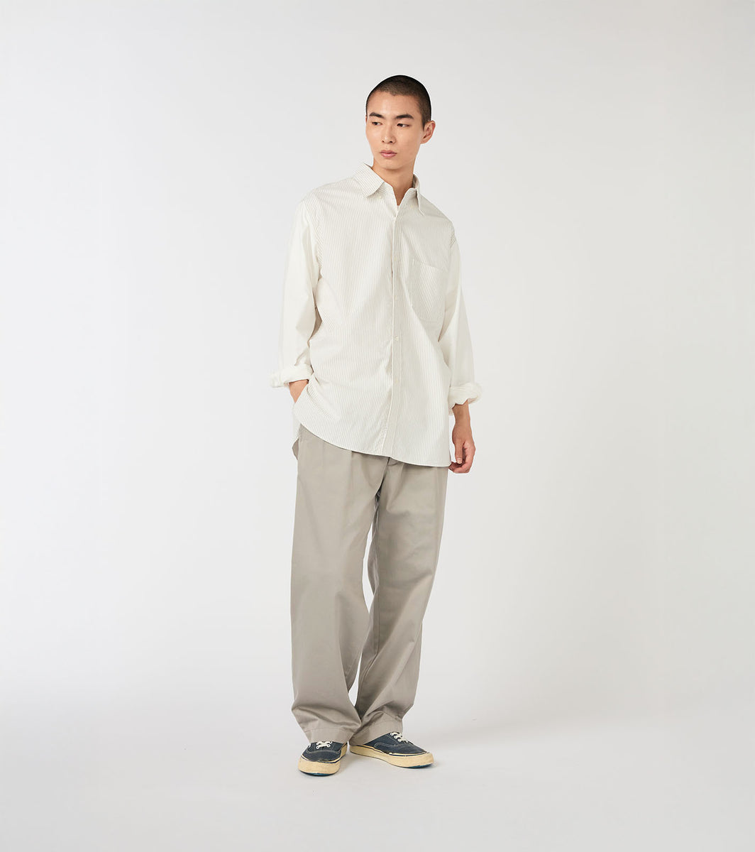 Double Pleated Chino Pants – nanamica NEW YORK