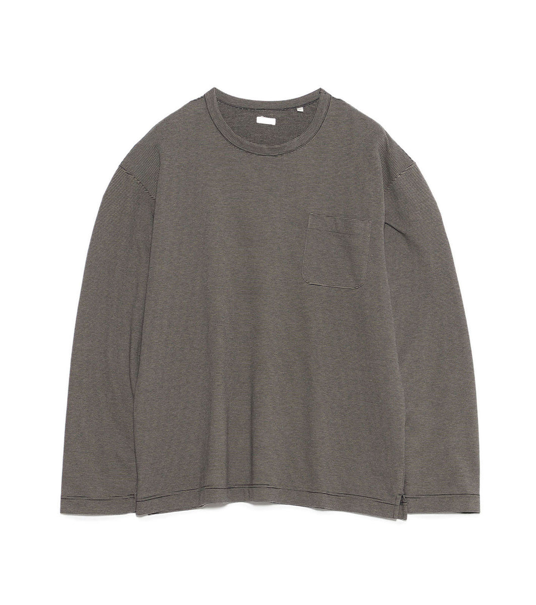 Micro Stripe Pocket L/S Tee – nanamica NEW YORK