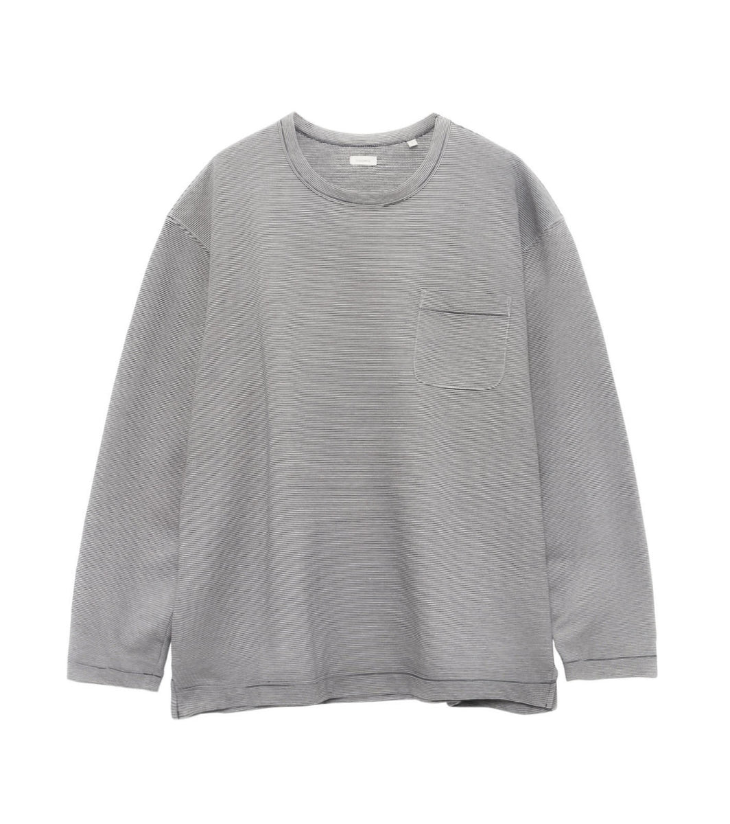 Micro Stripe Pocket L/S Tee – nanamica NEW YORK