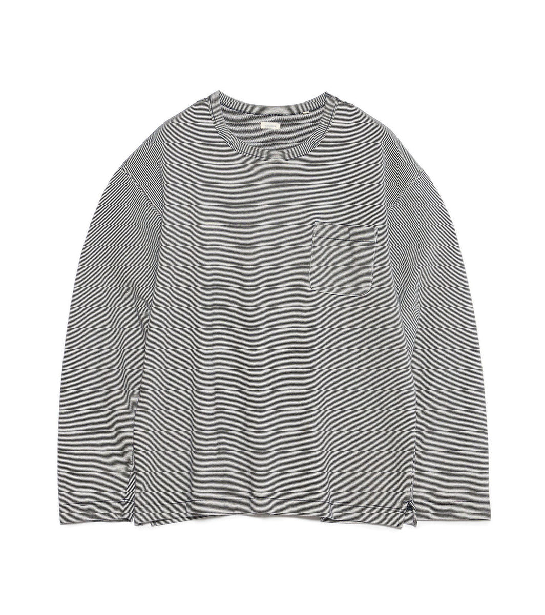 Micro Stripe Pocket L/S Tee – nanamica NEW YORK
