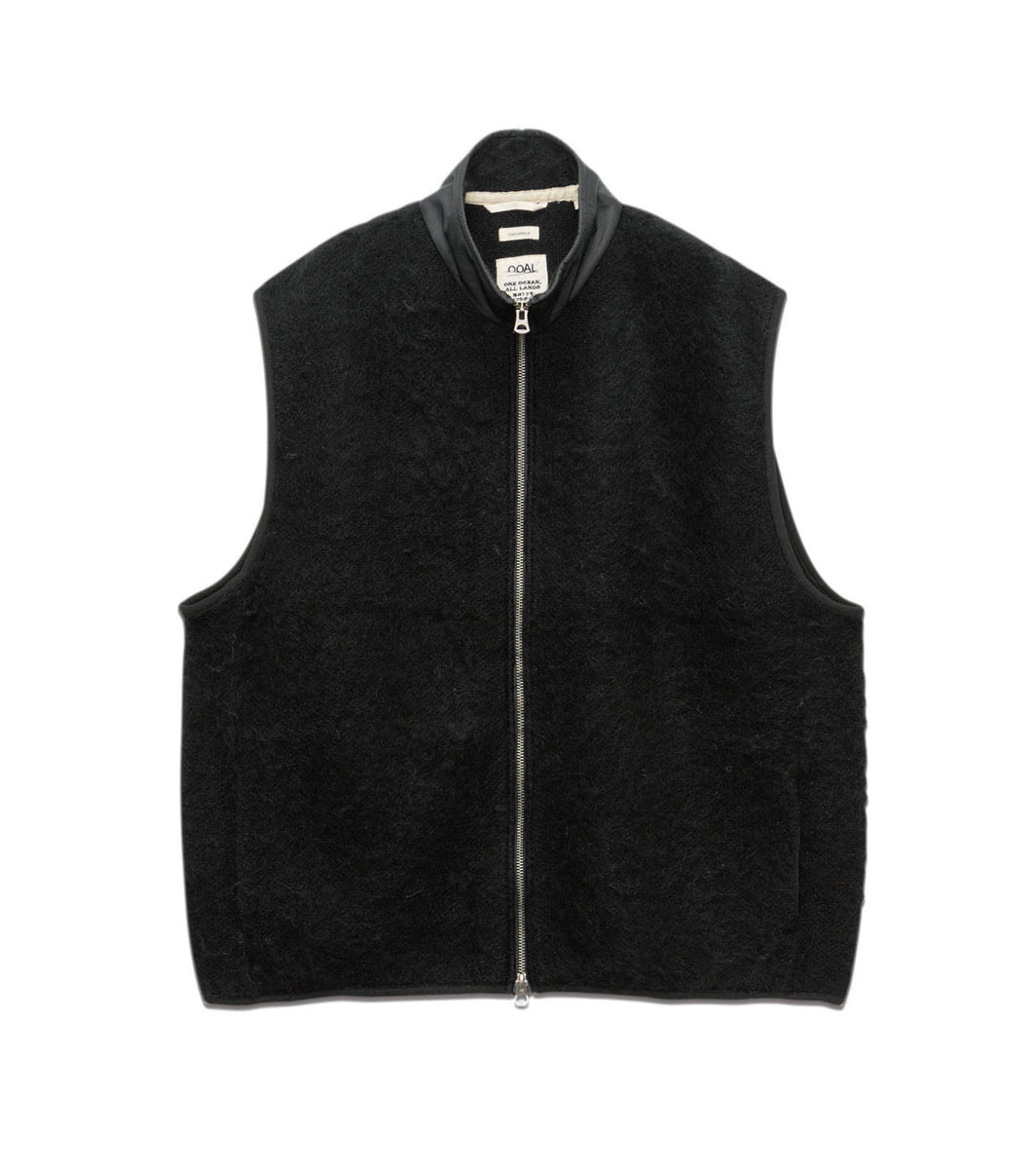 Zip-Up Mohair Vest – nanamica NEW YORK