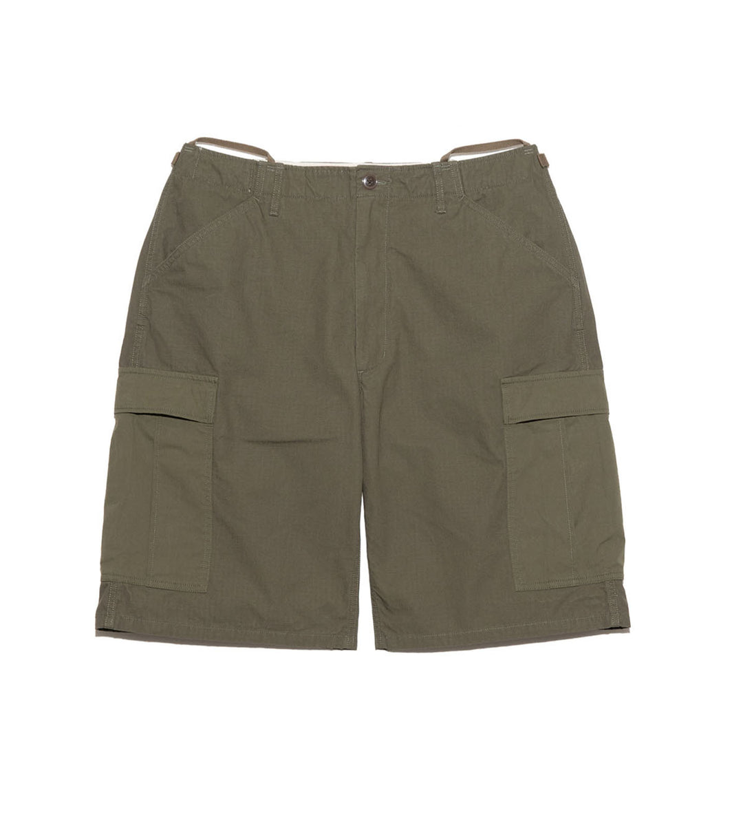 Namu Shop - Kaptain Sunshine Cargo Shorts - Dull Olive