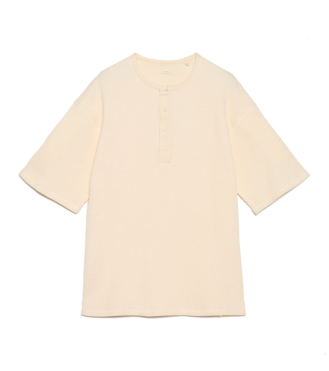 Henley Neck Thermal Sweat Tee – nanamica NEW YORK