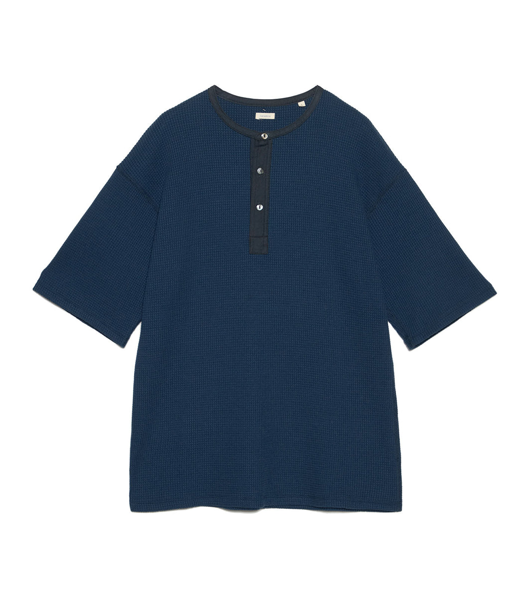 Henley Neck Thermal Sweat Tee – nanamica NEW YORK