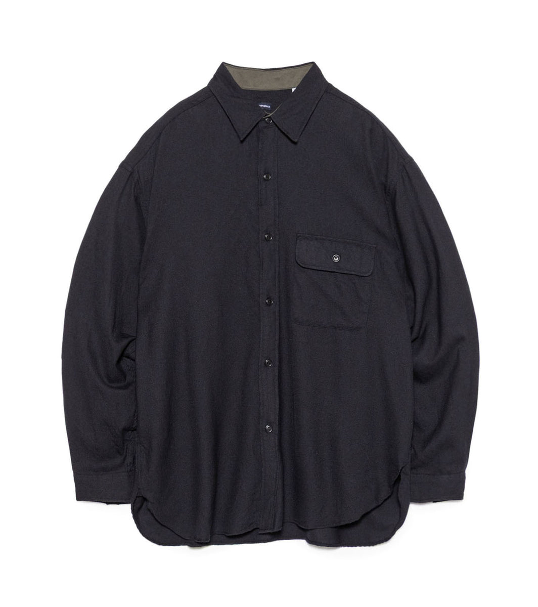 【is-ness】WOOL CPO SHIRT Coming Soon] Wool CPO Shirt – nanamica NEW YORK