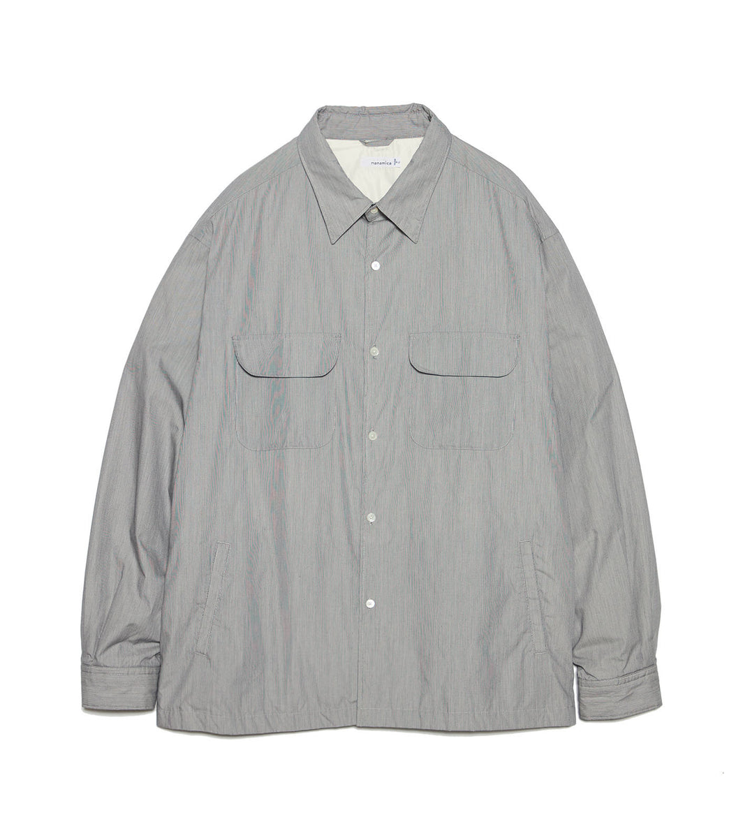 I(アイ) INSULATOR JACKET グレー Insulation Shirt Jacket – nanamica NEW YORK