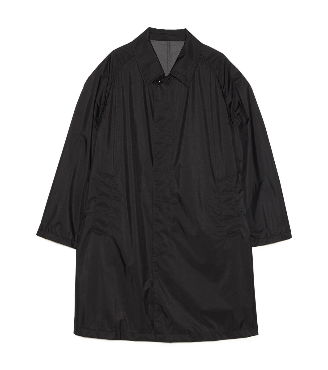 PRIMALOFT BALMACAAN COAT ブラック M 新品 タグ付き Packable Balmacaan Coat – nanamica NEW YORK