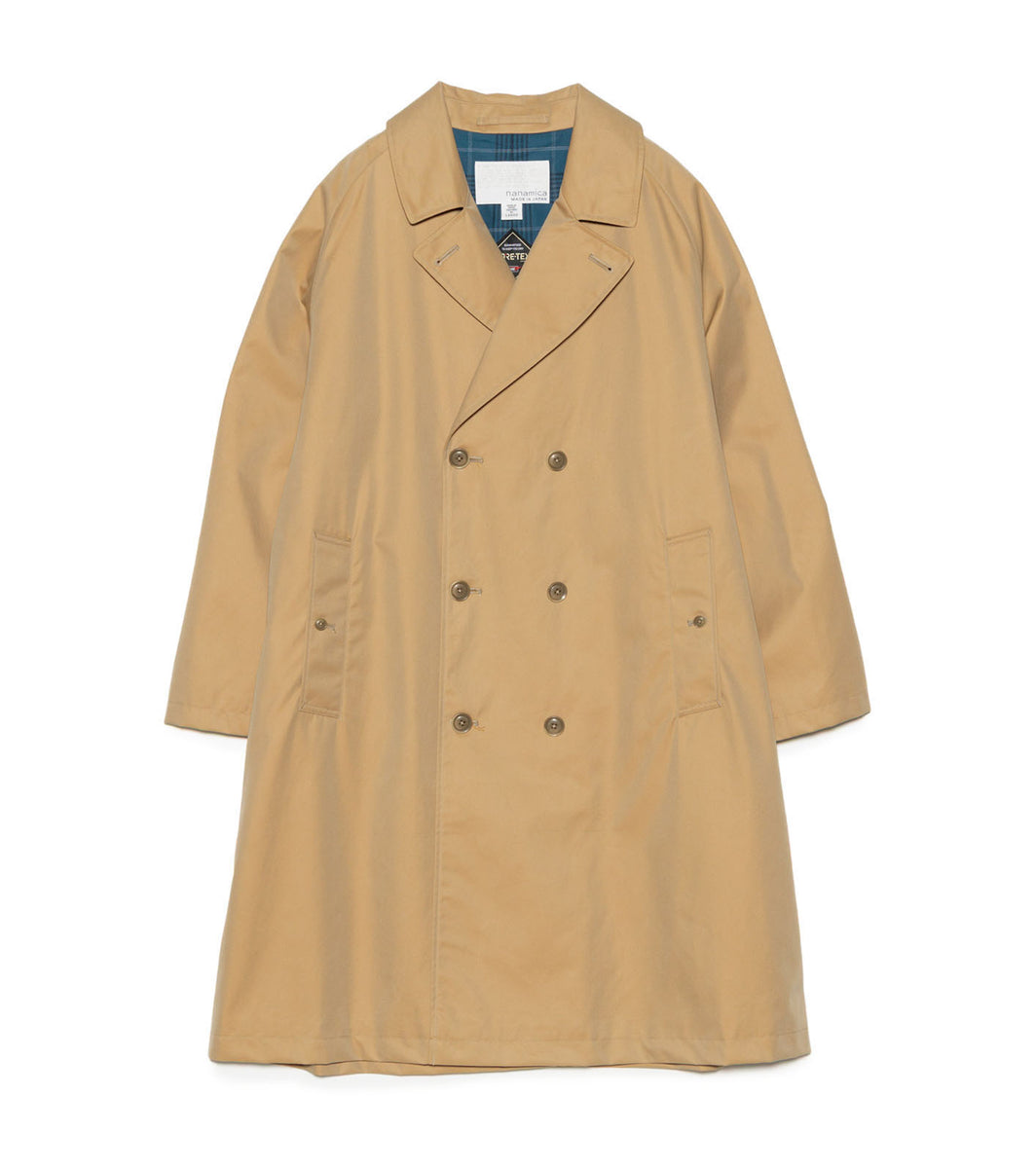 2L Cotton GORE-TEX Double Breasted Coat – nanamica NEW YORK