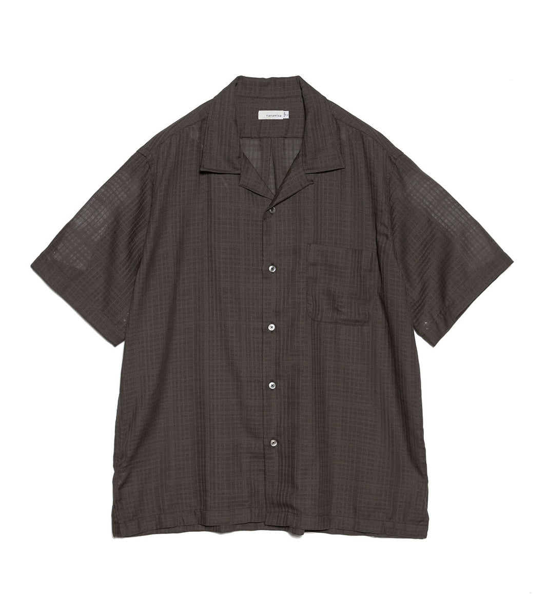 Open Collar Panama S/S Shirt – nanamica NEW YORK