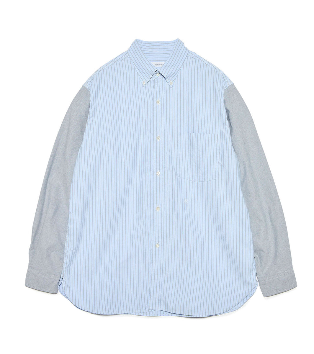 Button Down Stripe Storm Shirt – nanamica NEW YORK