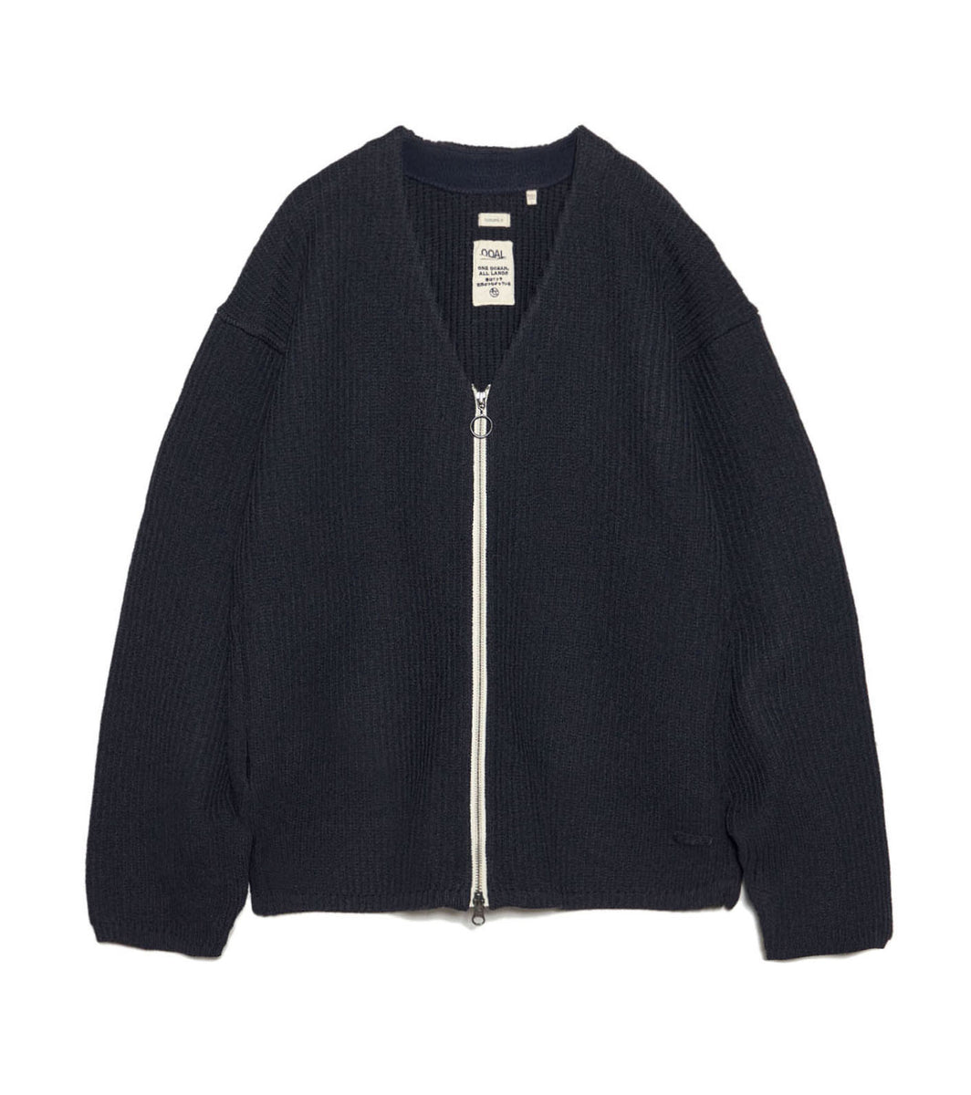 【新品タグ付】MARK&LONA Zip-Up knit Cardigan 40 5G Zip Cardigan – nanamica NEW YORK