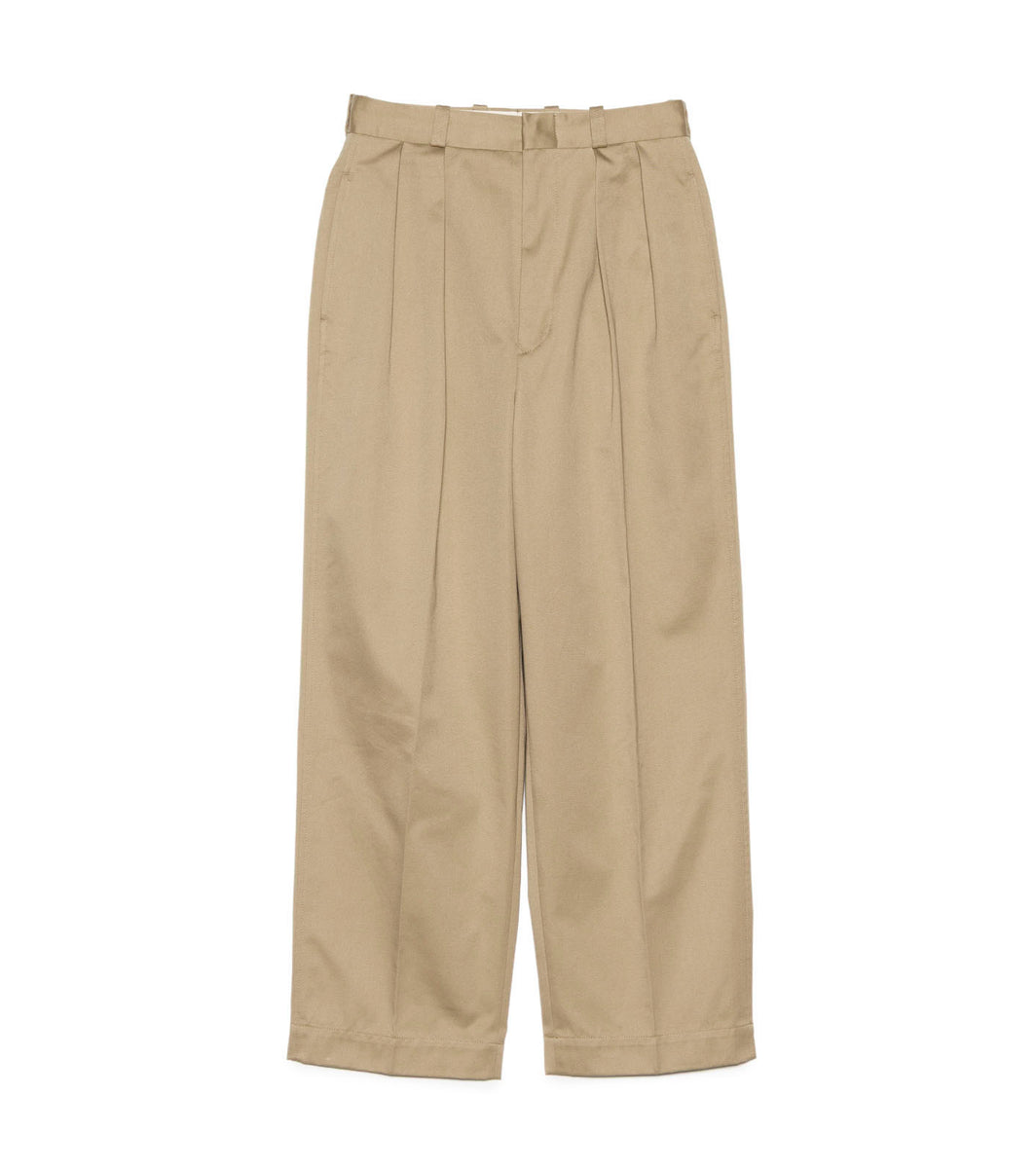 nanamica ナナミカ Double Pleated Chino Pants Double Pleated Chino Pants – nanamica NEW YORK