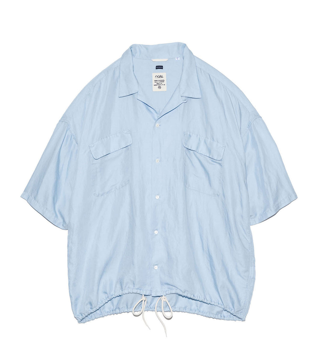 Open Collar Cupra Hemp S/S Shirt – nanamica NEW YORK