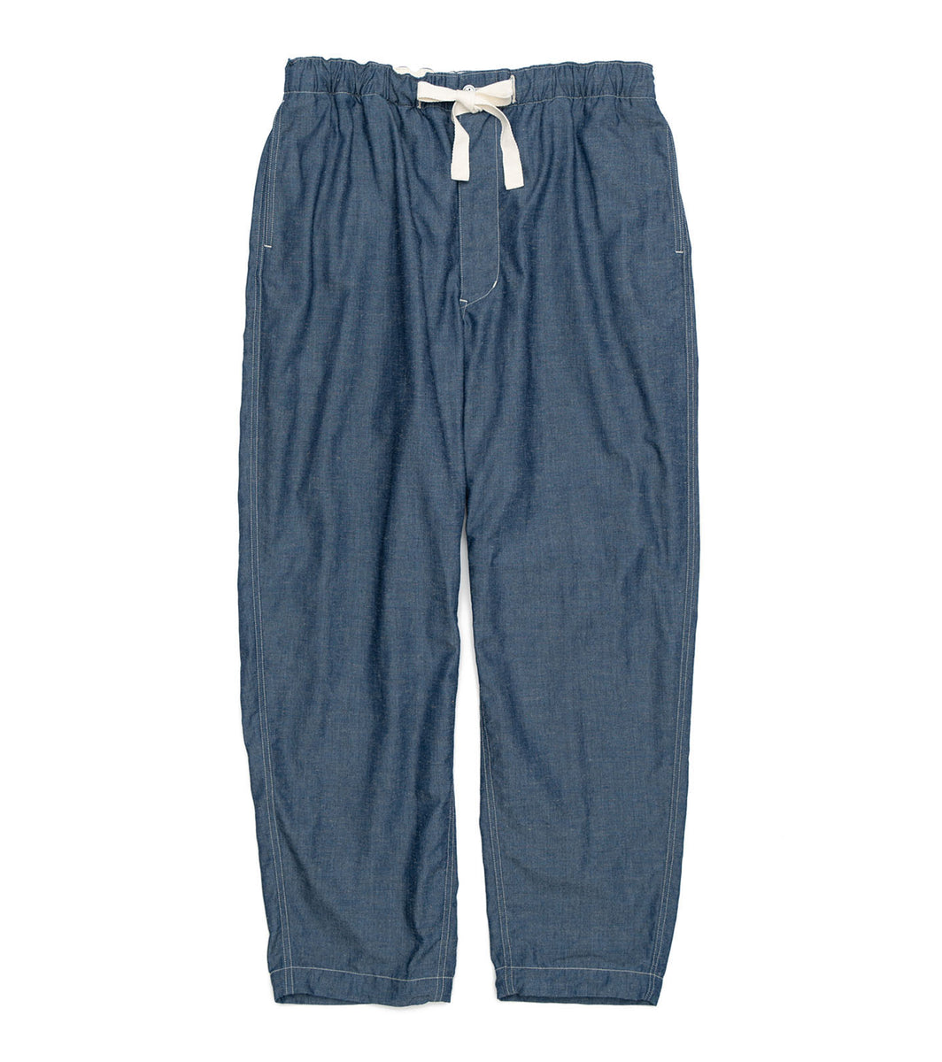 最新な nanamica Chambray Easy Pants ワークパンツ/カーゴパンツ