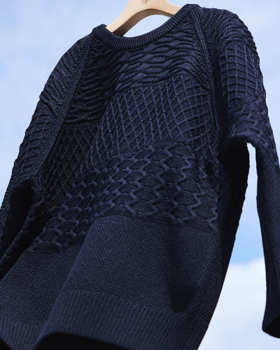 Clothes that Feel Like the Sea, Vol.3 — A Sweater Woven with the Sound of Waves