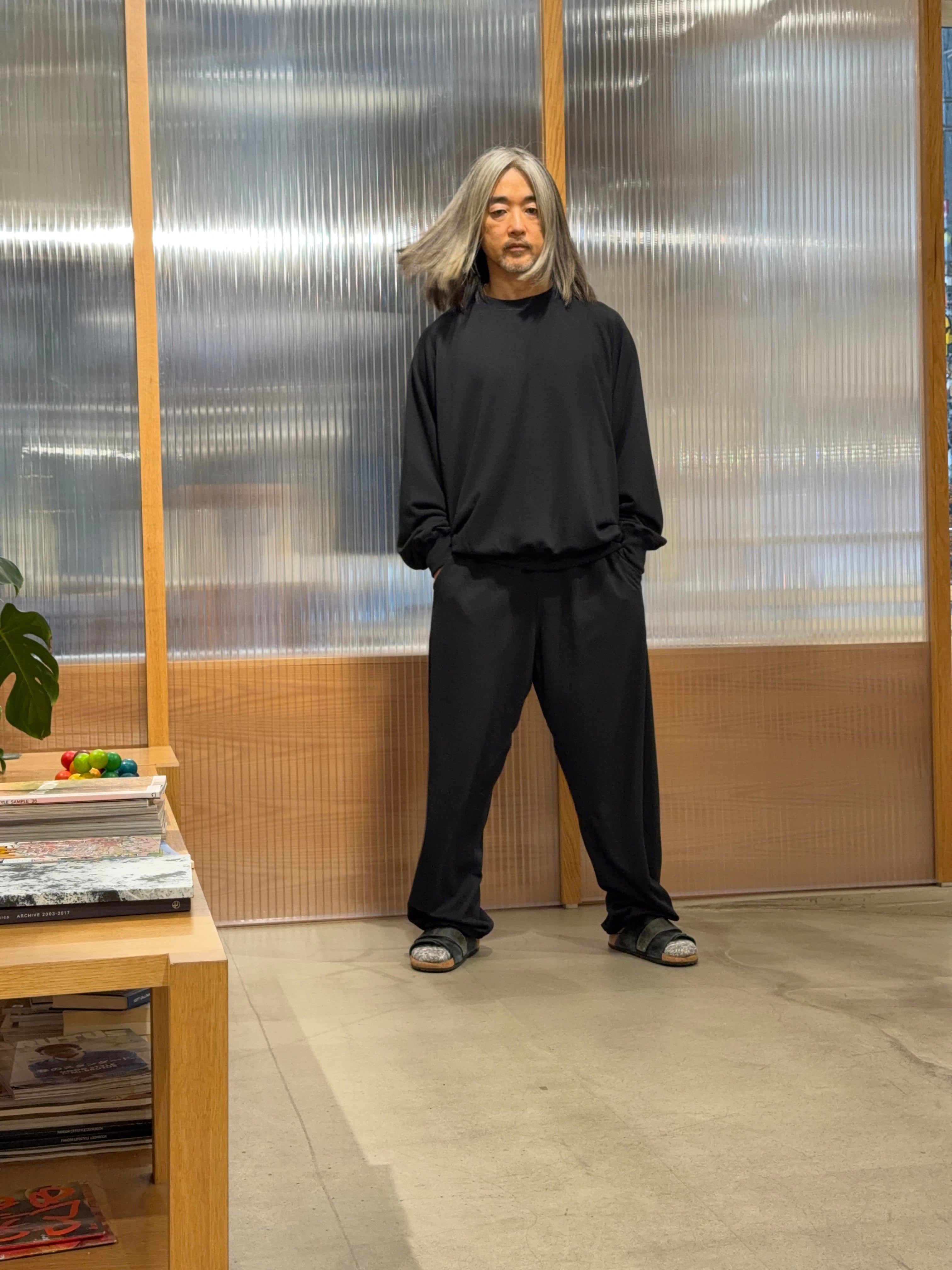 nanamica SS26 -Polyester Pile Crew Neck Sweat – nanamica NEW YORK