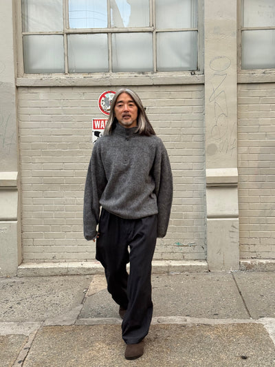 nanamica FW25 -Pullover Mohair Sweater