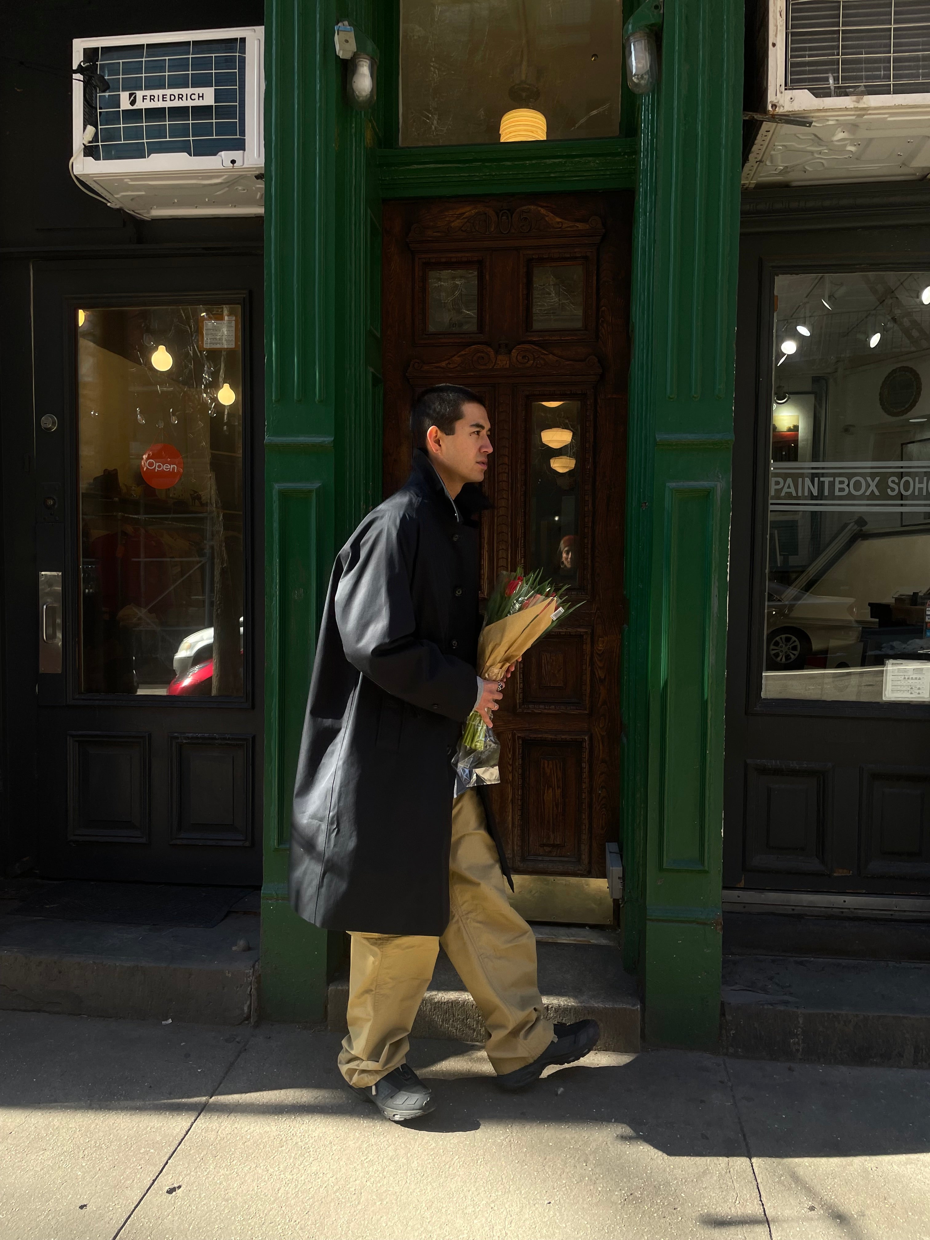 nanamica SS25-2L Cotton GORE-TEX Balmacaan Coat – nanamica