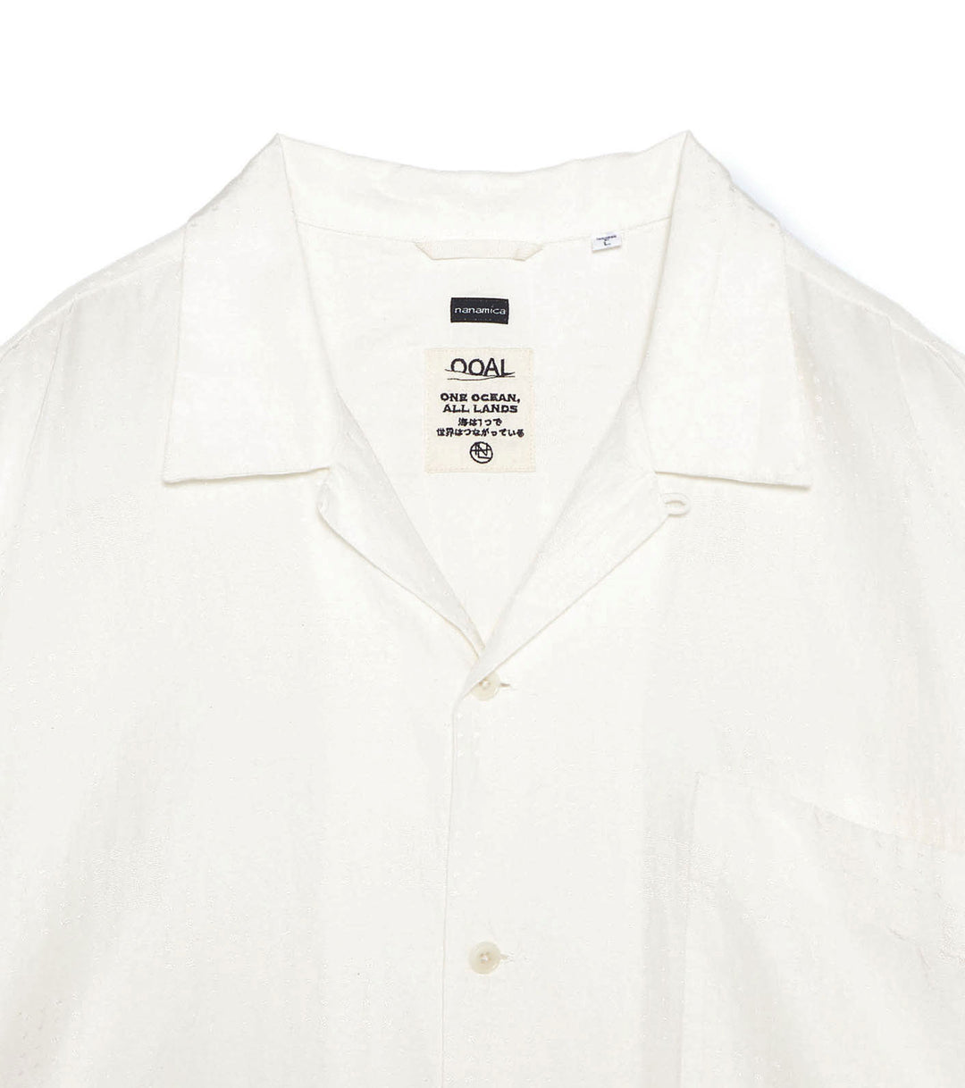 トップス nanamica Open Collar S/S Shirt SUGS412 Open Collar S/S Shirt – nanamica NEW YORK