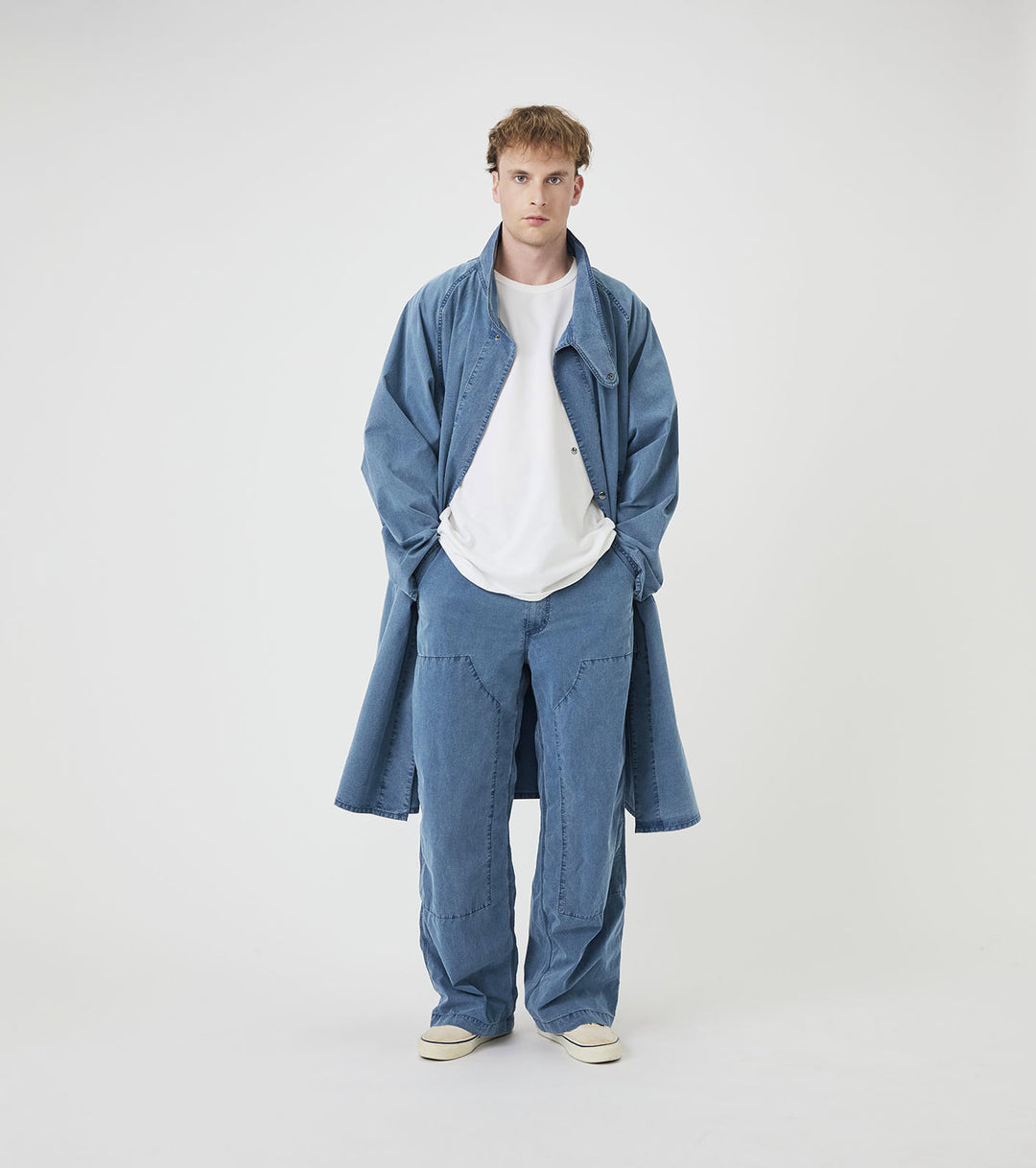 Indigo Weather Deck Pants – nanamica NEW YORK