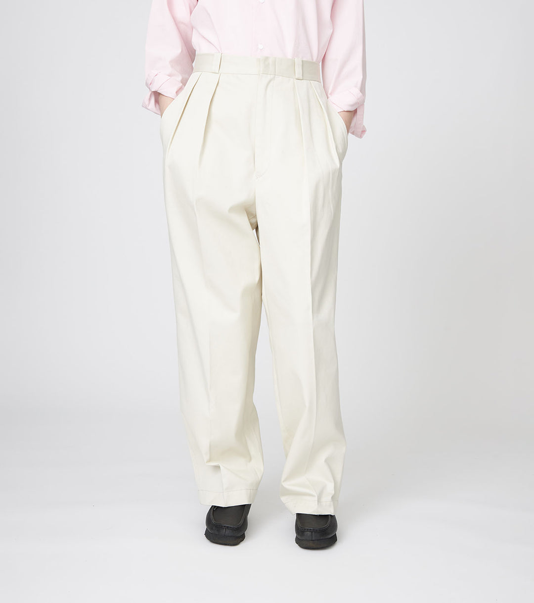 Double Pleat Chino Pants – nanamica NEW YORK