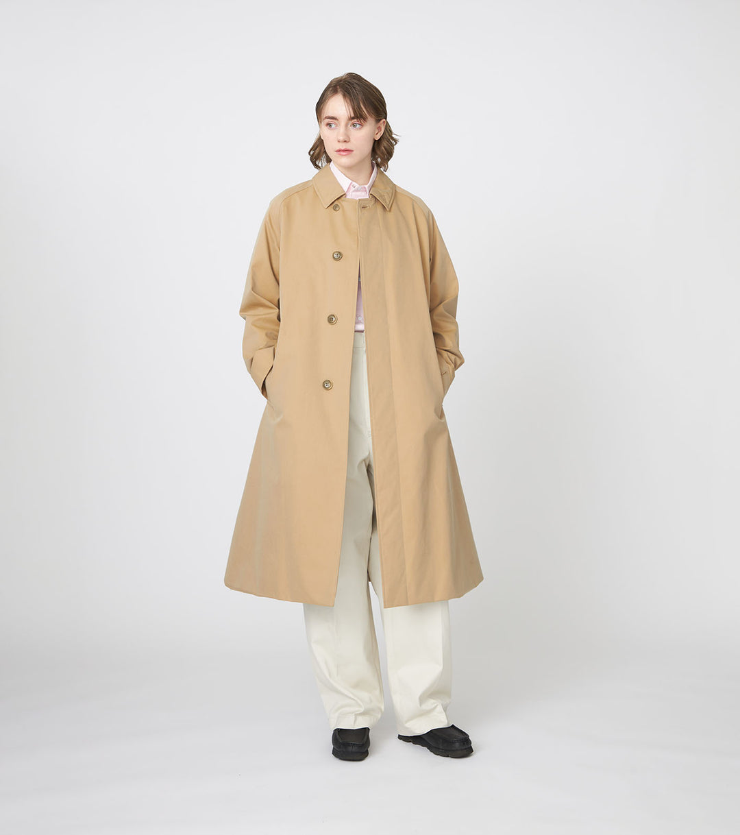 2L Cotton GORE-TEX Balmacaan Coat – nanamica NEW YORK