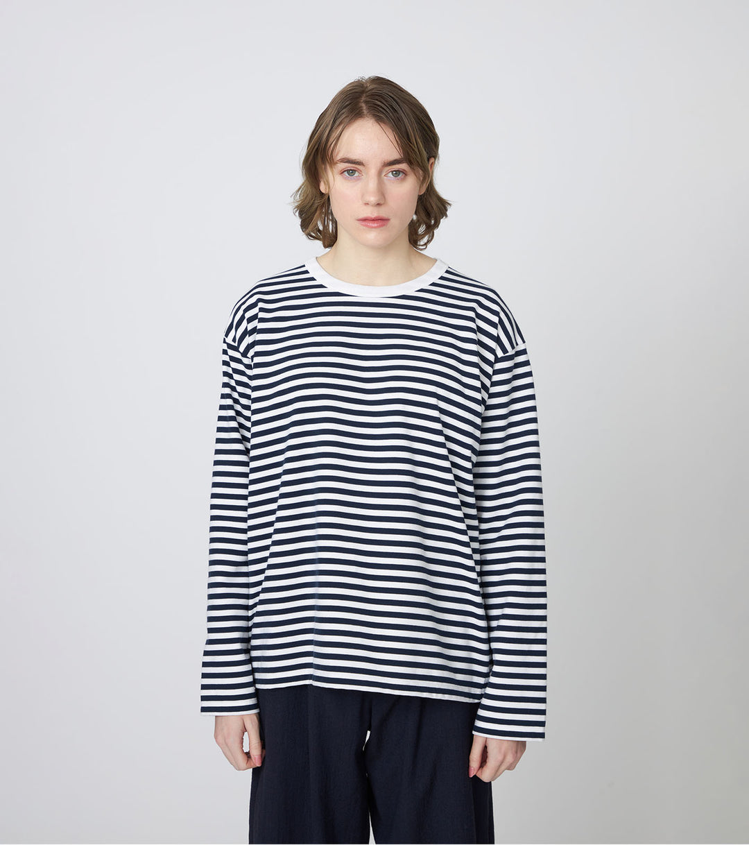 【HUECLOSET】★送料・関税込★Minimal Stripe Cotton Shirt SS23-UT002-F1454-