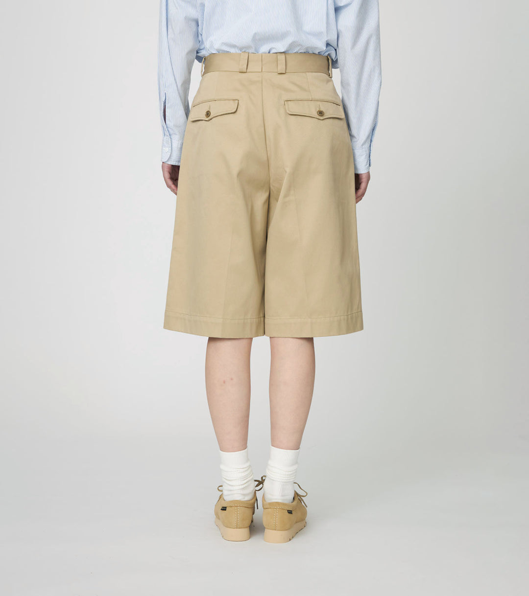 ファッション人気ブランドランキング Double Pleat Chino Shorts – nanamica NEW YORK パンツ