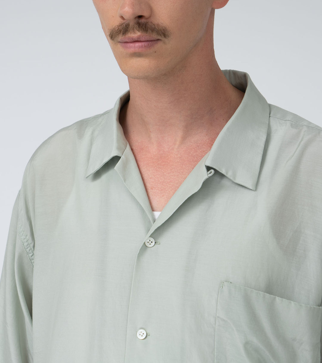 Open Collar S/S Shirt – nanamica NEW YORK