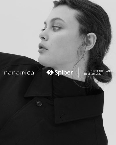 nanamica – SPIBER / JOINT RESEARCH AND DEVELOPMENT