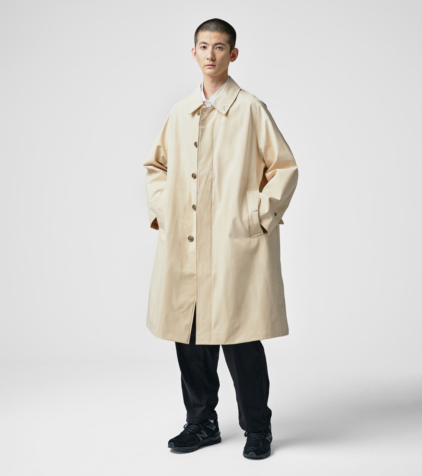 Balmacaan Coat nanamica NEW YORK
