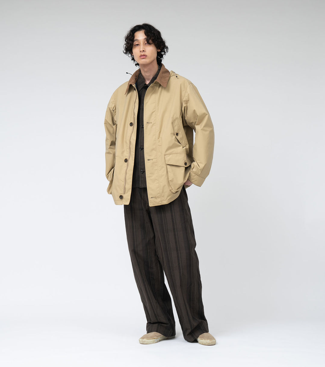 ジャケット・アウター nanamica 2L PERTEX UNLIMITED FieldJacket 2L PERTEX Unlimited Field Jacket in Dark Olive