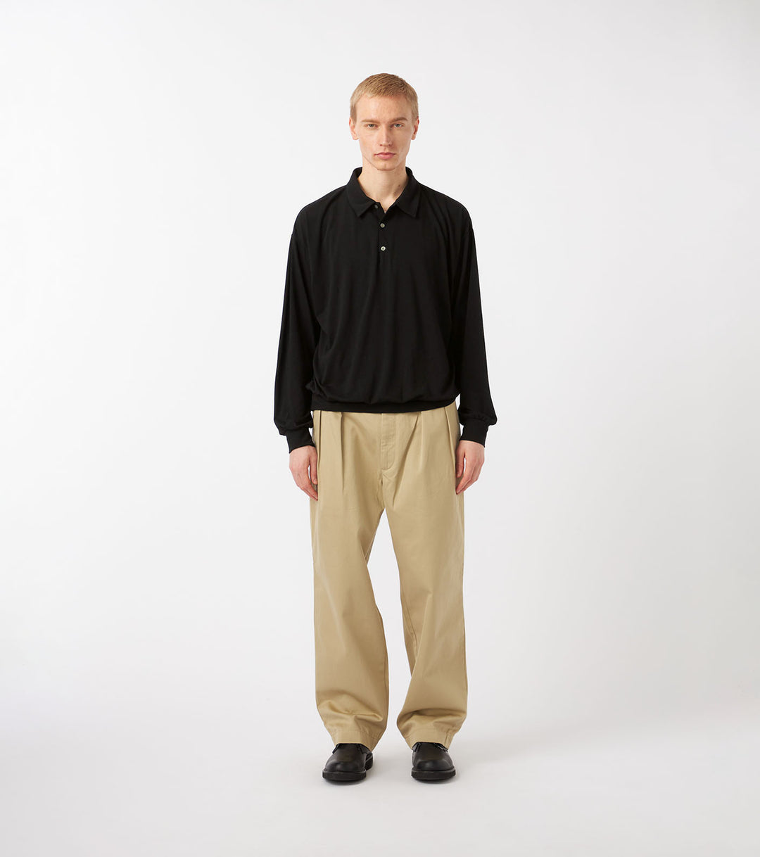 Double Pleated Chino Pants – nanamica NEW YORK