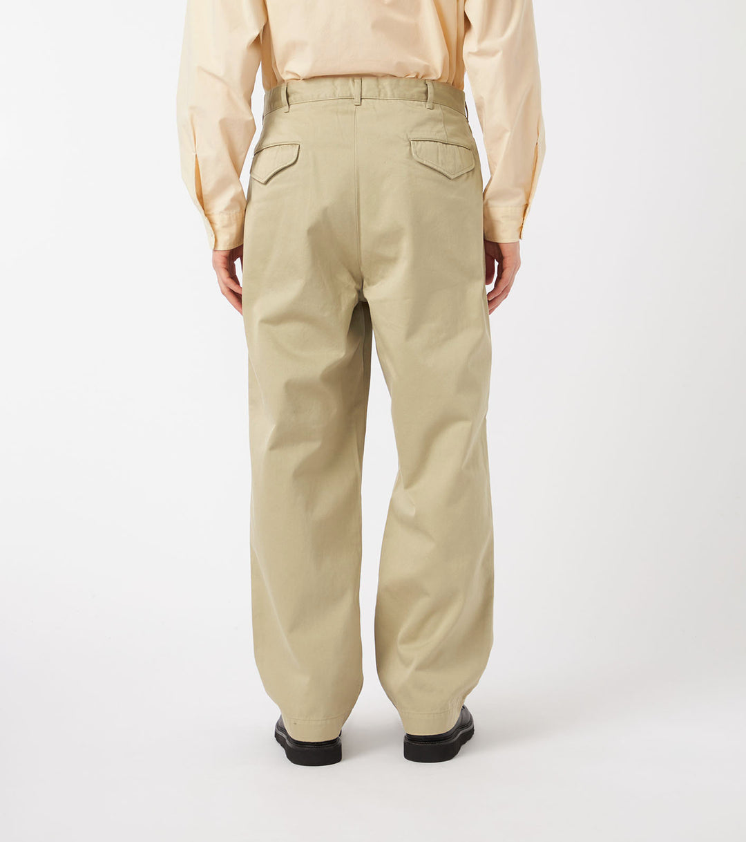 Double Pleated Chino Pants – nanamica NEW YORK