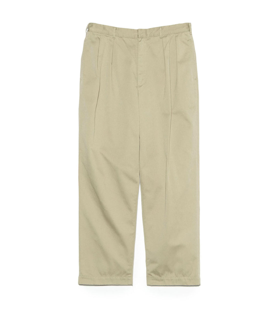 Coming Soon] Double Pleated Chino Pants – nanamica NEW YORK