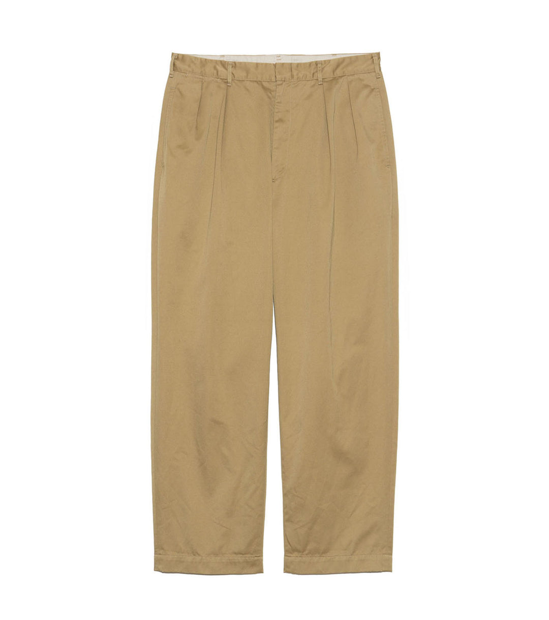 WACKO MARIA】DOUBLE PLEATED CHINO TROUSERS - DOGDAYS
