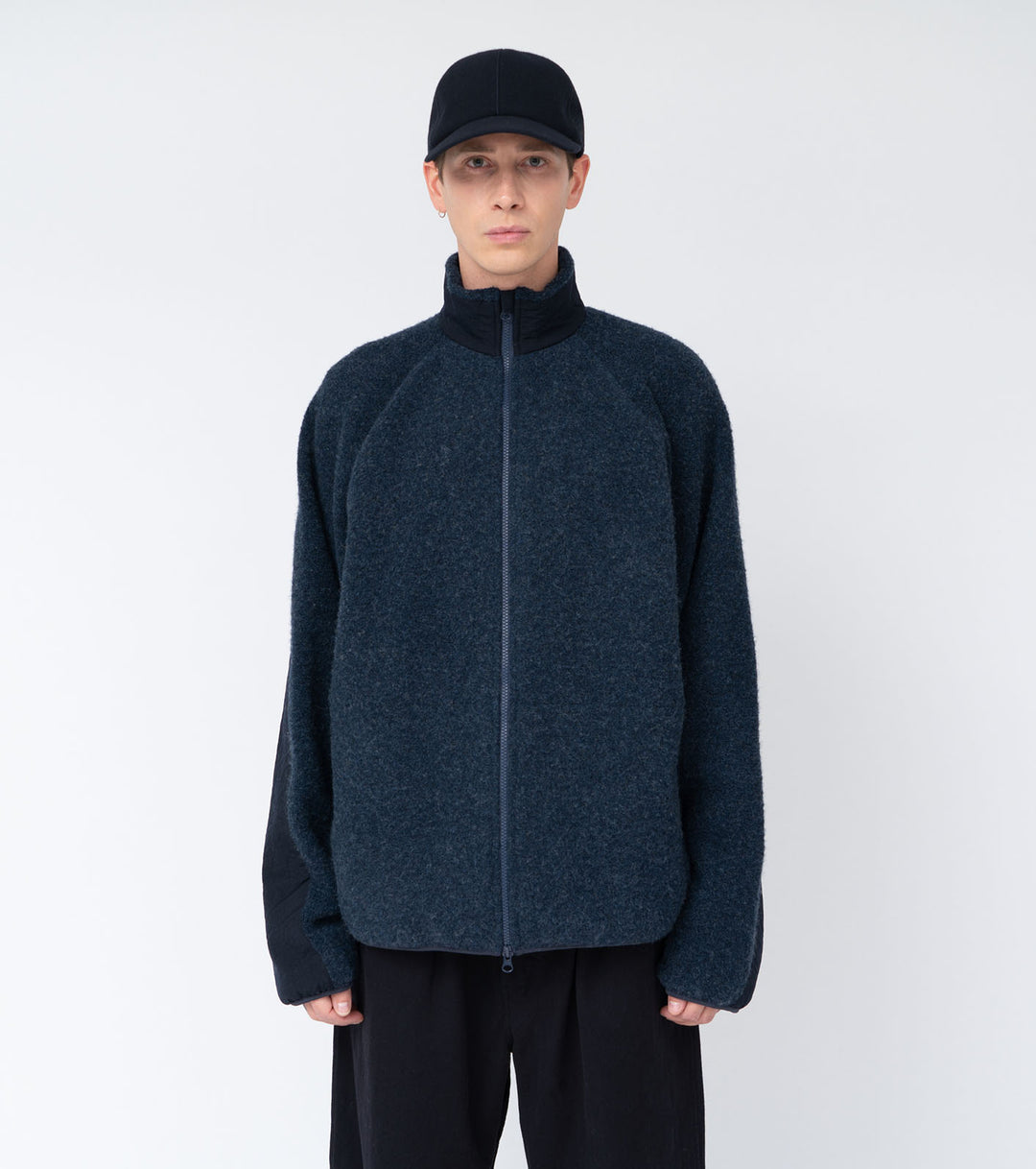 Boiled Wool Zip Up Sweater – nanamica NEW YORK