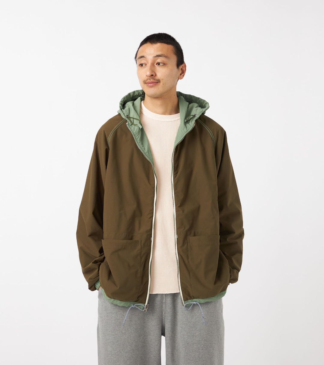 トップス nanamica hooded jacket nanamica Hooded Jacket – unexpected store