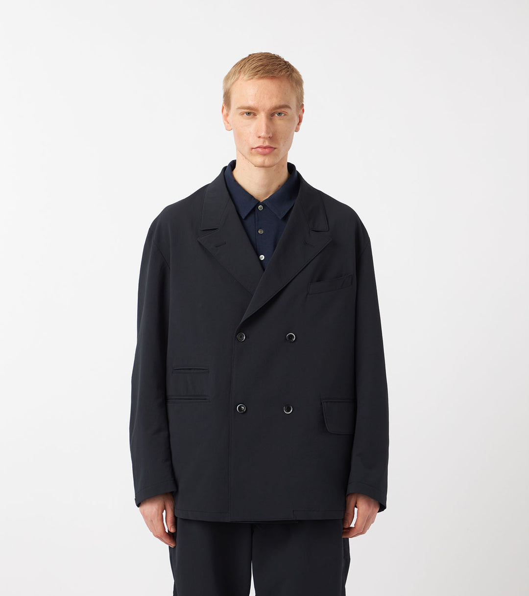 ジャケット・アウター Double Breasted Club Jacket nanamica ASK availability First) nanamica Double Breasted Club Jacket