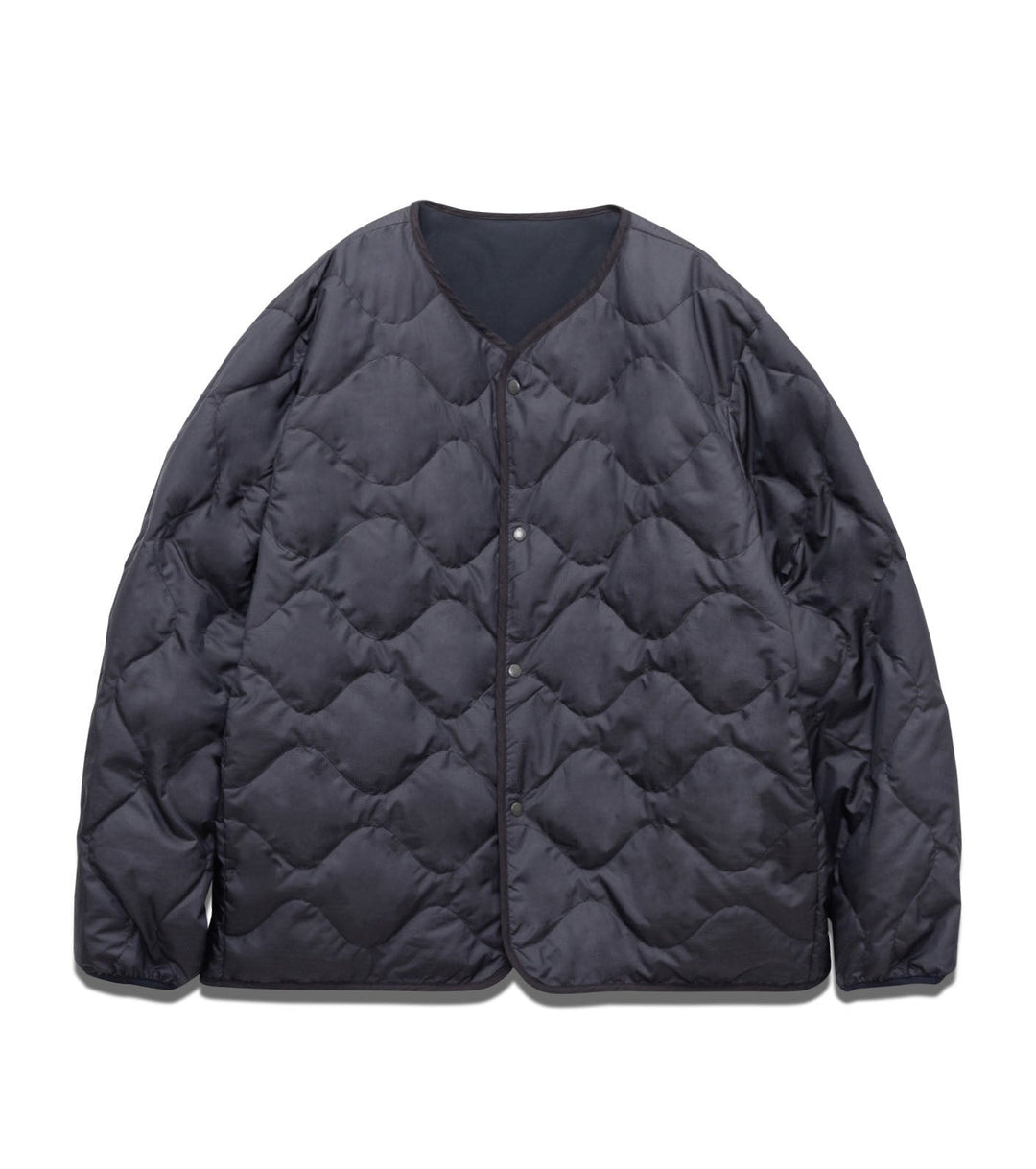 ジャケット・アウター nanamica Reversible Down Cardigan NANAMICA REVERSIBLE DOWN CARDIGAN JACKET KHAKI BEIGE | TODAY