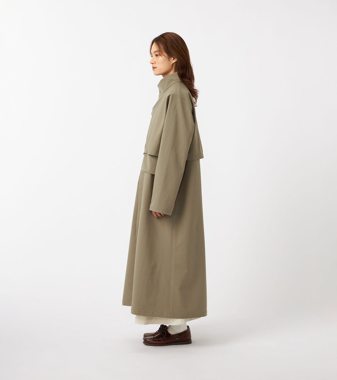 ENOF（イナフ）twill coat kahki engineered-garments-wind-