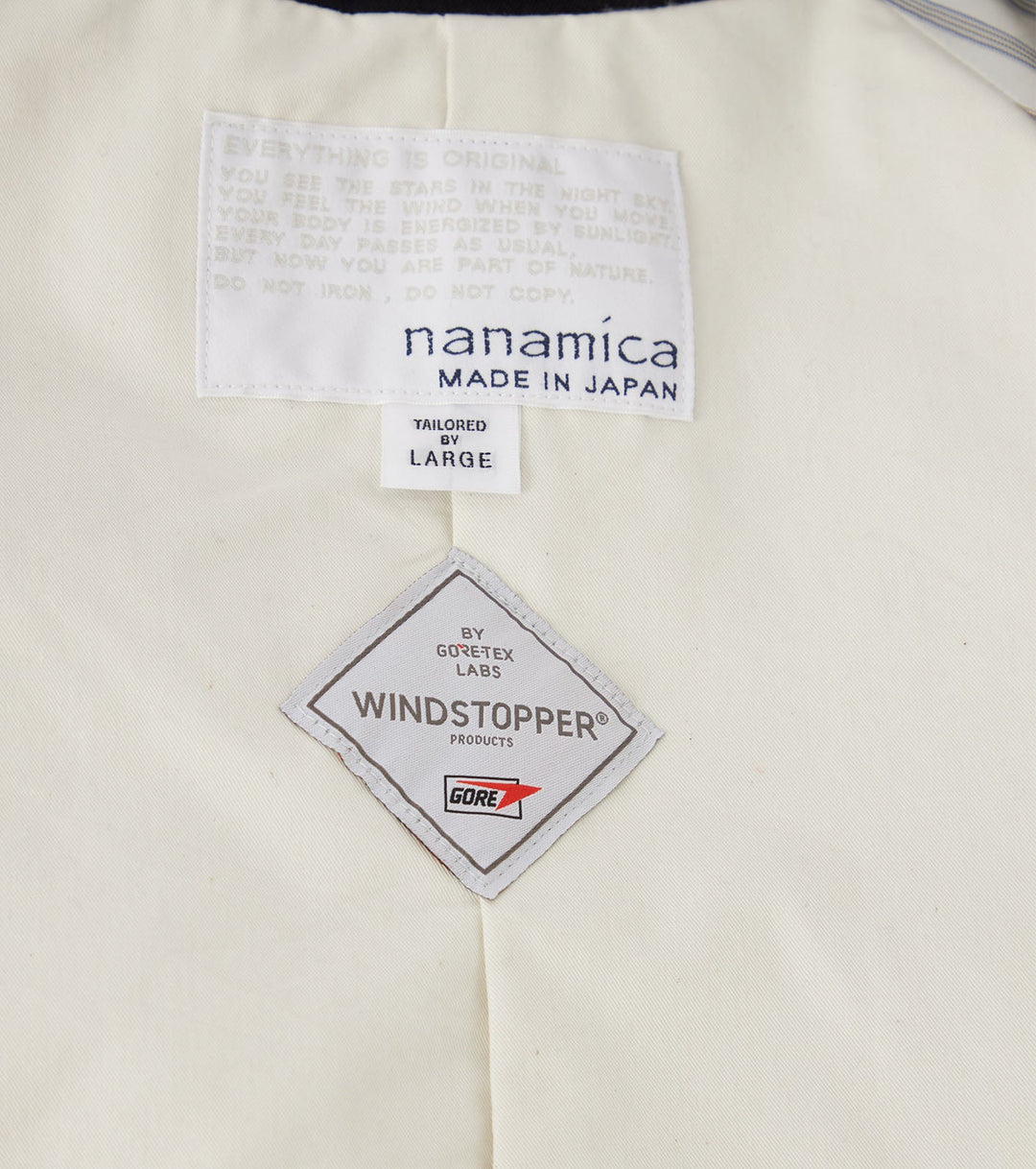 【とても美品】XXSサイズ nanamica windstopper コート Coming Soon]WINDSTOPPER Single Breasted Coat – nanamica NEW YORK