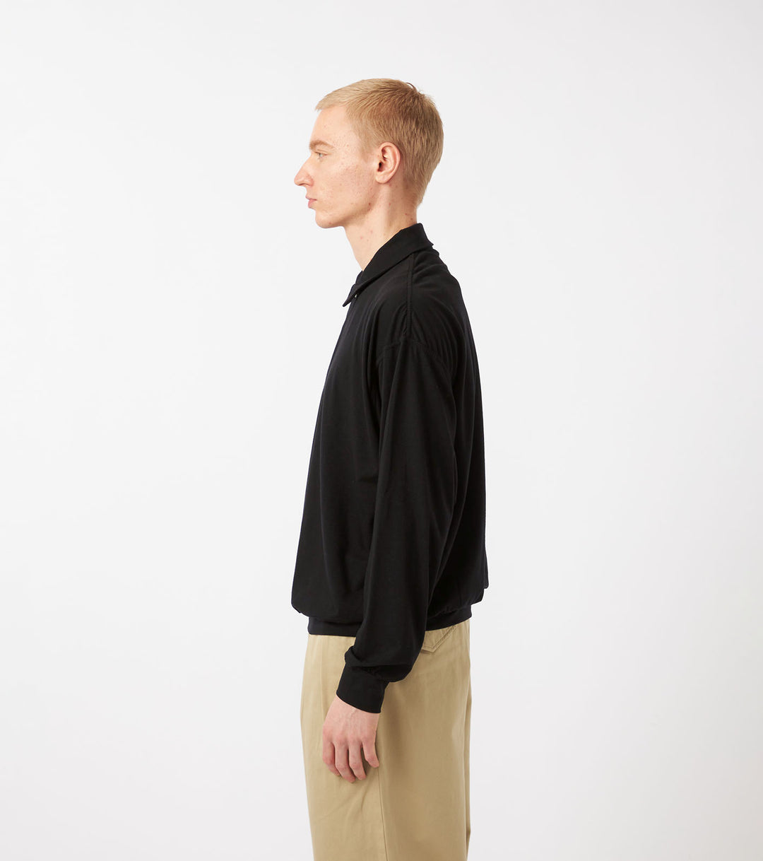 Wool Jersey L/S Polo – nanamica NEW YORK