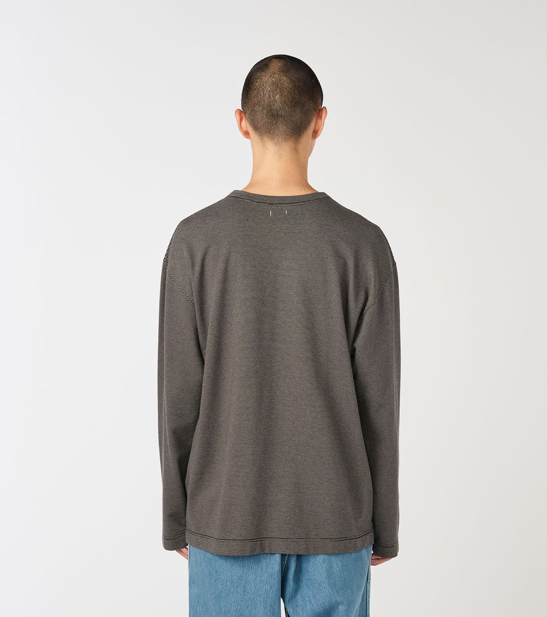 Micro Stripe Pocket L/S Tee – nanamica NEW YORK