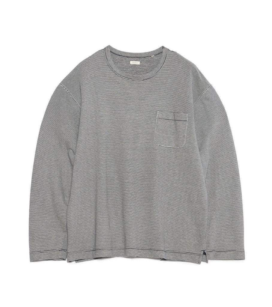 Micro Stripe Pocket L/S Tee – nanamica NEW YORK