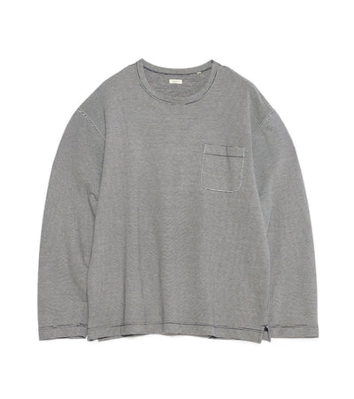 Micro Stripe Pocket L/S Tee – nanamica NEW YORK
