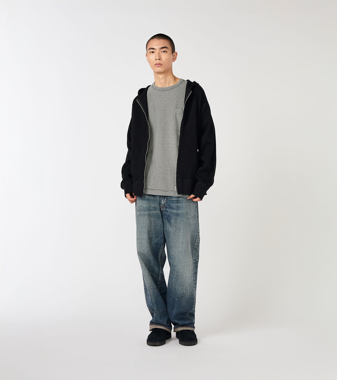 Zip-Up Thermal Hoodie – nanamica NEW YORK