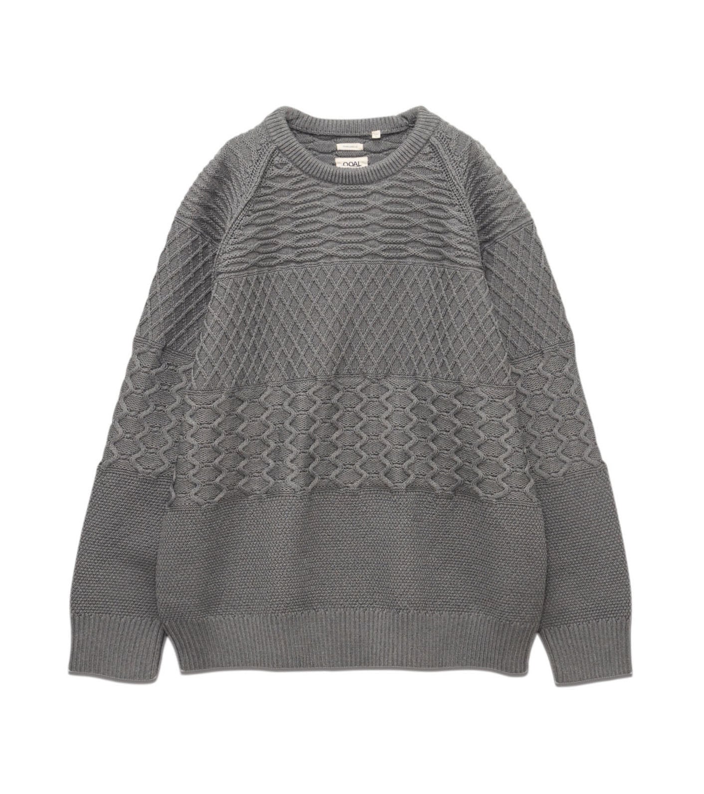 【SATIIIZ】Dena Solid Round Knitwear KNIT from nanamica NEW YORK